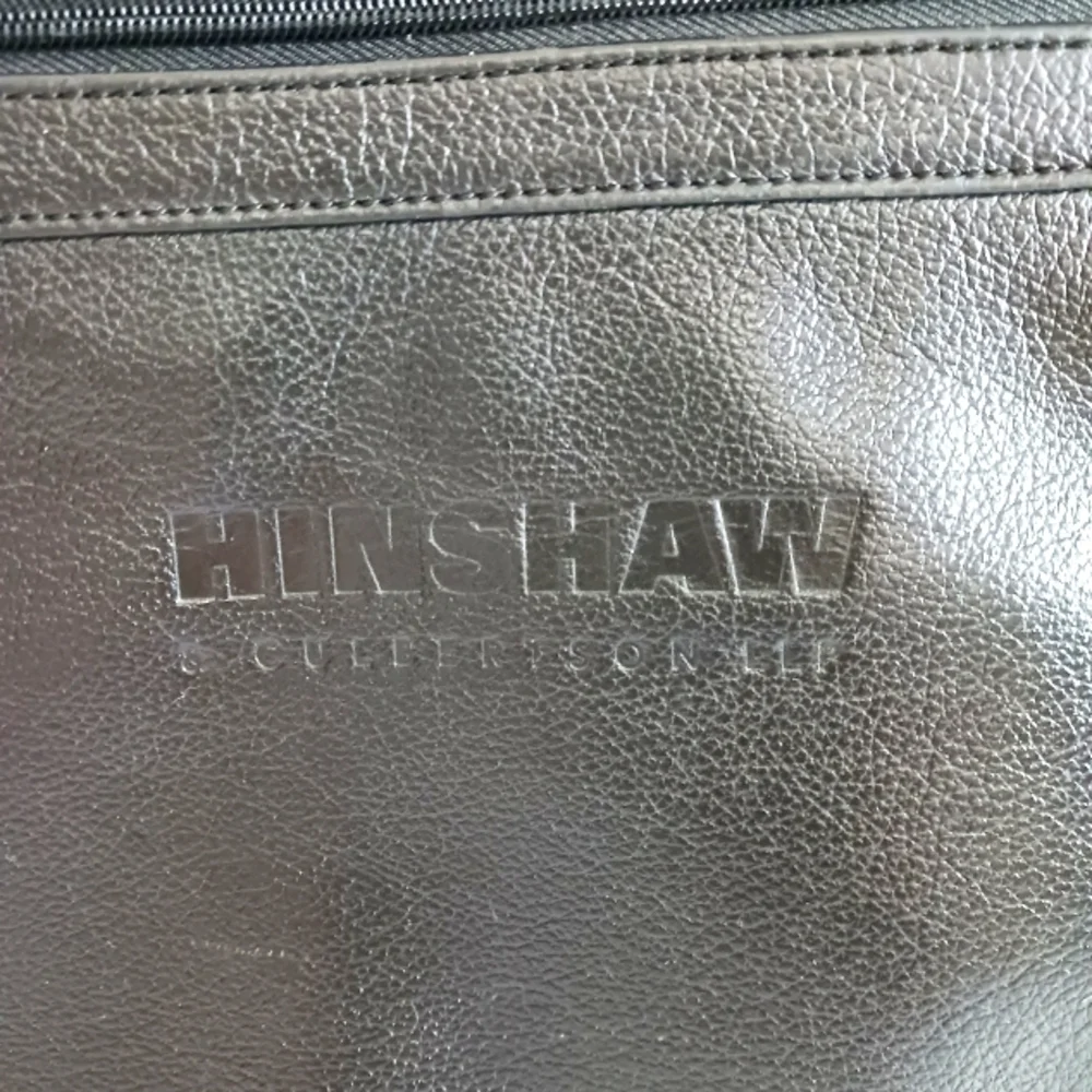 Black Leather Men's Bag